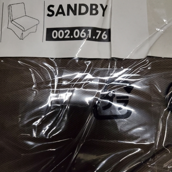 IKEA SANDBY chair COVER  Blekinge Brown - Picture 1 of 4